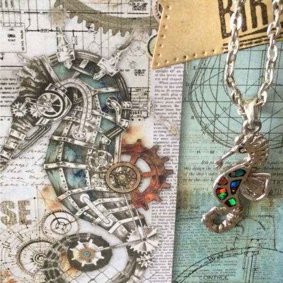 New Sterling Silver 18” Chain and Seahorse - Picture 10 of 10